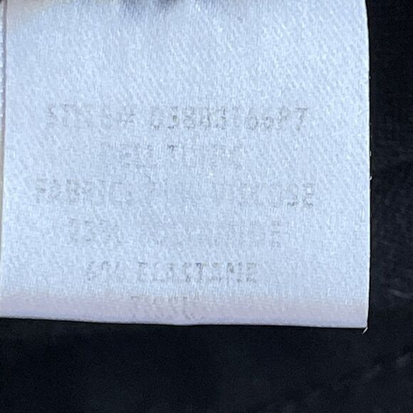 Diane von Furstenberg Black Top with Pockets Women's Size 8 Thick Made in USA - Picture 15 of 16
